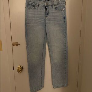 Banana Republic Mid-Rise Slim Jeans in Light Blue - Size 28 / 6